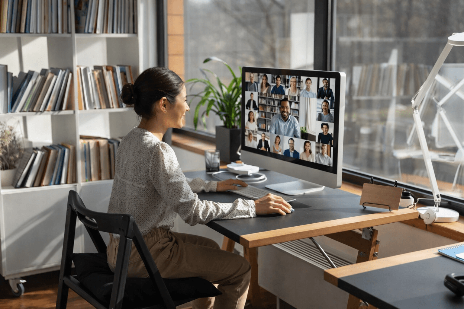 Remote team office